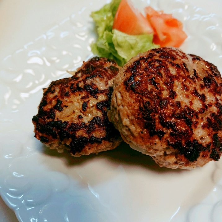 簡単!糖質オフ!豆腐ハンバーグ